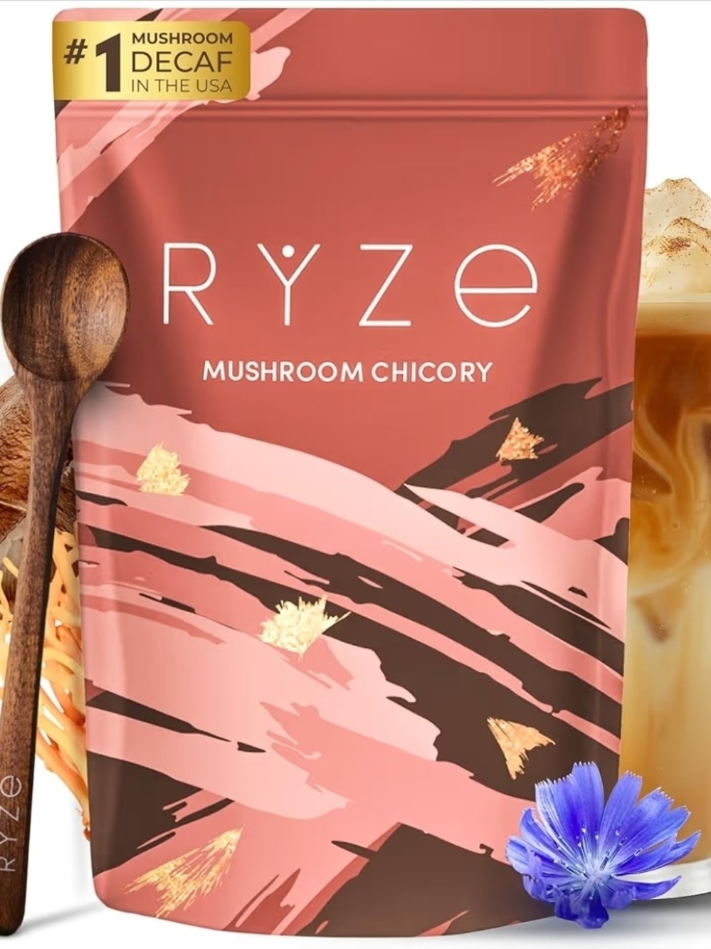 Mushroom Chicory Decaf Coffee